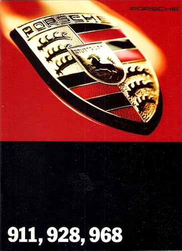Porsche range 1994 1995 - 1994-1995, uk