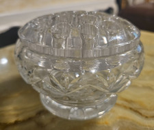 Glass Flower Frog Vase -