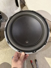 12” JL Audio 12W6v2 Stored For 10+ Years. All Original Never Repaired 12w6v2-d4