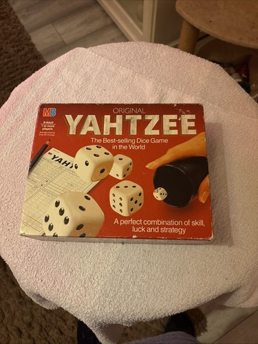 Vintage yahtzee games - mb,
