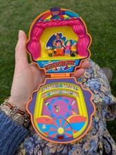 RARE Vintage Clown Head Faux Polly Pocket Circo. 1990s All Original Figs Inc