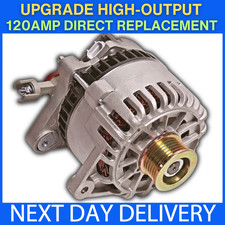 UPGRADE 120AMP ALTERNATOR fits