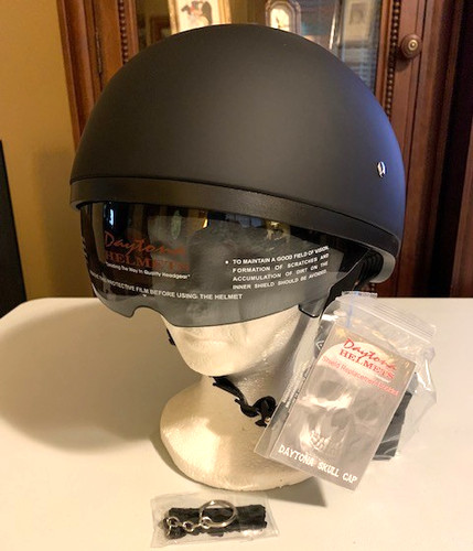 Daytona helmets skull cap with - helmets,