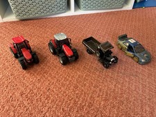 2 Diecast Tractors, An Old