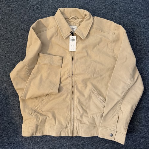 Men cream hollister jacket - men’s,