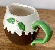 Christmas pudding Jug,  H: 10cm
