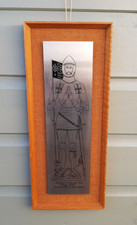 Knight S/S Wall Plaque By