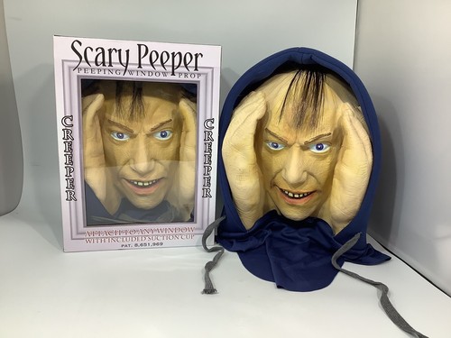 Scary peeper peeping window - scary,