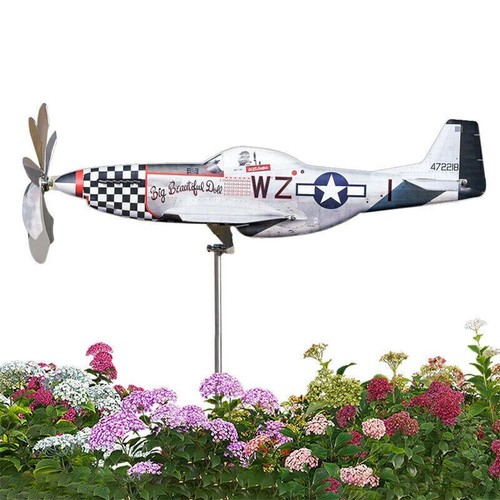 Airplane wind spinner metal - spinner,