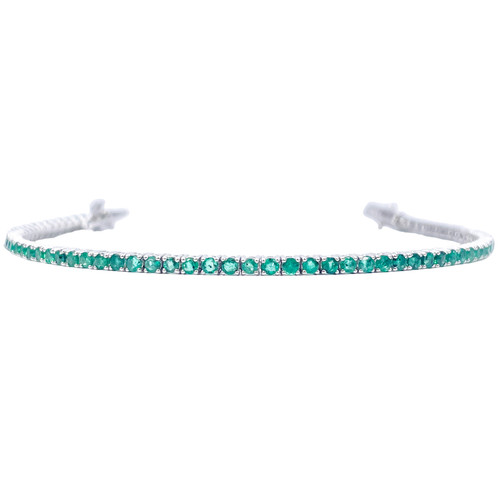 18ct white gold natural - 18ct,