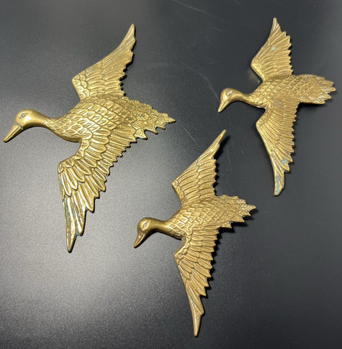 Vintage set brass flying - vintage,