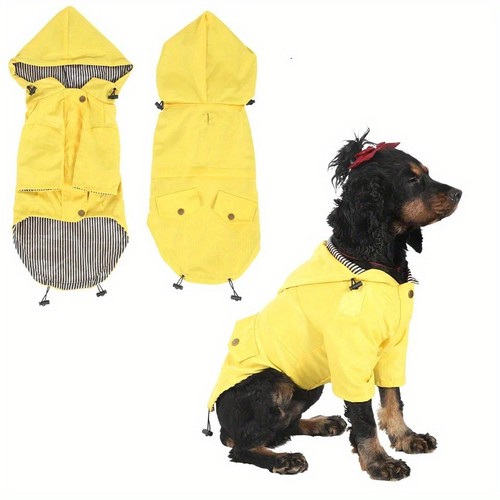 Waterproof dog raincoat - waterproof,