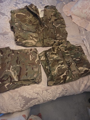 Army smock jacket trousers - &,