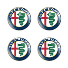 Alfa Romeo Domed Stickers Set