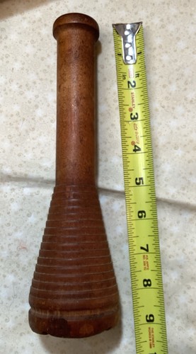 Vintage beehive wooden spool - vintage,