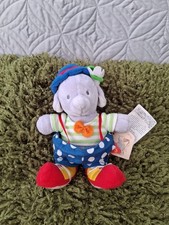 RARE BNWT HUMPHREYS CORNER PARTY TIME CLOWN ELEPHANT 2005 GOLDEN BEAR RETIRED