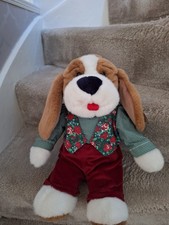 Allders Chumleys Large Vintage Papa Plush Soft Toy Teddy Bear with Tags 12"