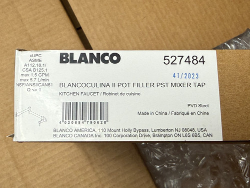 Blanco faucet culina pot - blanco,
