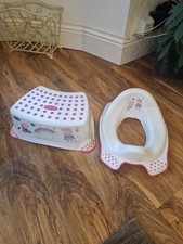 Peppa Pig Toilet Seat and Step