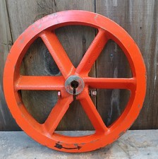 Vintage Red Industrial Cast