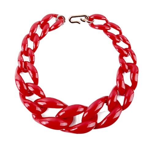 Chunky curb chain necklace - chunky,
