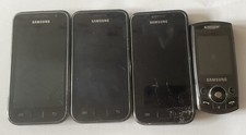 Samsung Galaxy S GT-I9000 Smartphone x3 + Samsung SGH J700 Slider Mobile Phone
