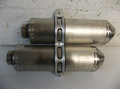 Ducati 848 exhaust silencers - 848,