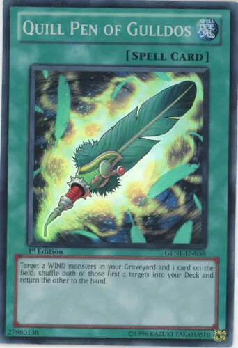 Quill pen gulldos - quill,