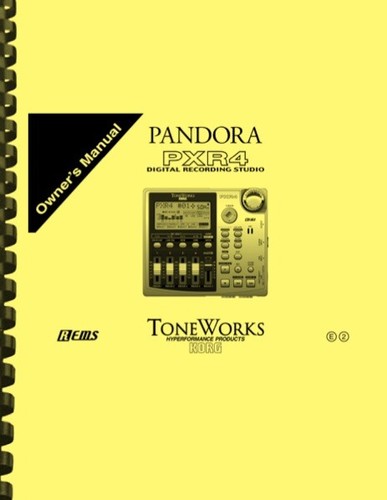 Korg pandora pxr4 toneworks - pandora,