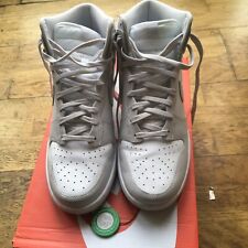 Nike mens Dunk high retro white vast grey size 9.5 worn once 