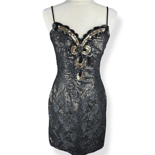 Loralie vintage black - vintage, gold