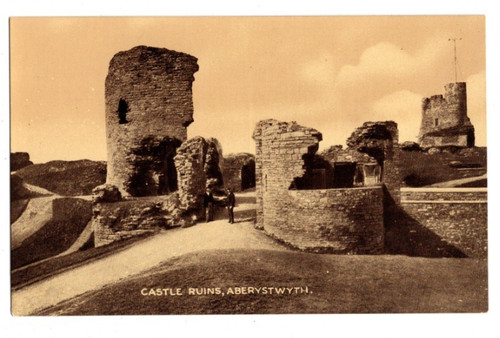 Aberystwyth castle ruins - castle,