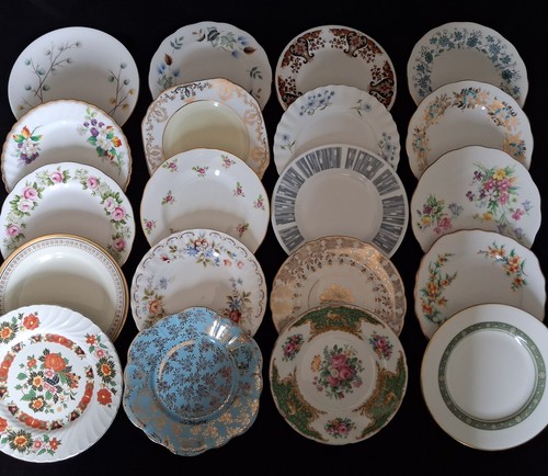 Job lot vintage - job, plates