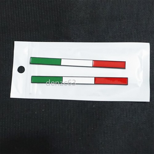 Black italy flag matte - 2x,