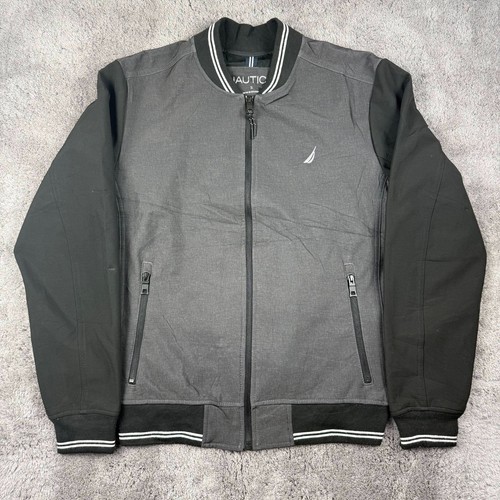 Nautica bomber jacket - nautica, grey