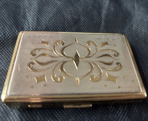 Musical gold tone filigree - musical,