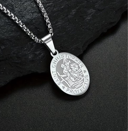 Saint christopher necklace - christopher,