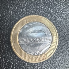 London underground coin - london,