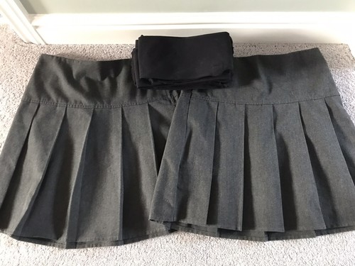 Grey school skirts - grey,