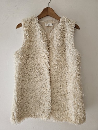 G cream faux - h&m, l.o.g.g.