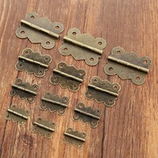 Antique Bronze Decor Door Hinges Jewelry Box Cabinet Cupboard Butterfly Hinge