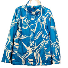 Oxbow Jacket Womens Size 2 (XXS) Ski/Snow/Winter Abstract Design Reina 19"X28"
