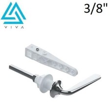 Viva 3/8" D Type Toilet Handle Kit, Flush Tank Cistern Lever PP0008D/A
