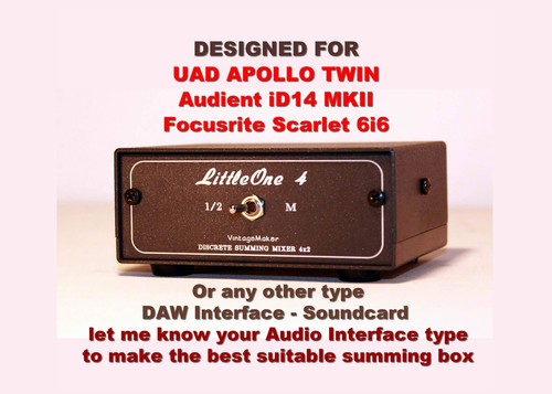 Channel mini studio summing - mini,