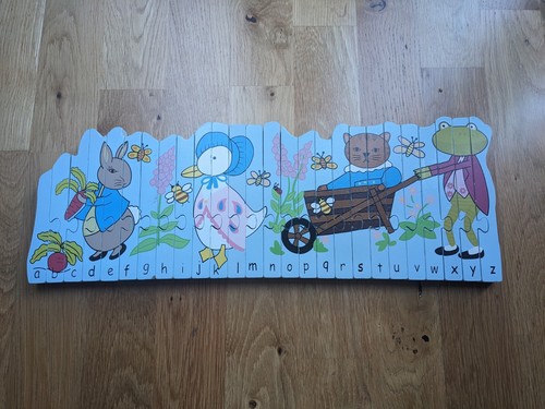 Peter rabbit alphabet - peter, jigsaw