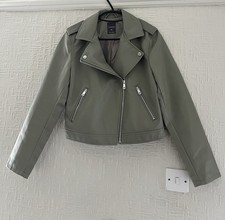 Women’s Khaki Faux Leather