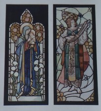 RELIGIOUS STAINED GLASS WINDOW