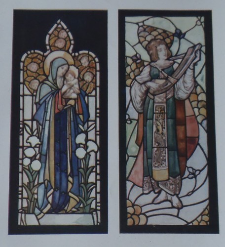 Religious stained glass window - religious,