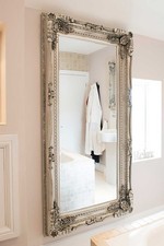 Extra Large Mirror Wall Silver