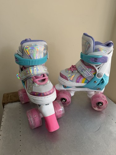 Olyspm rainbow roller skates - rainbow,
